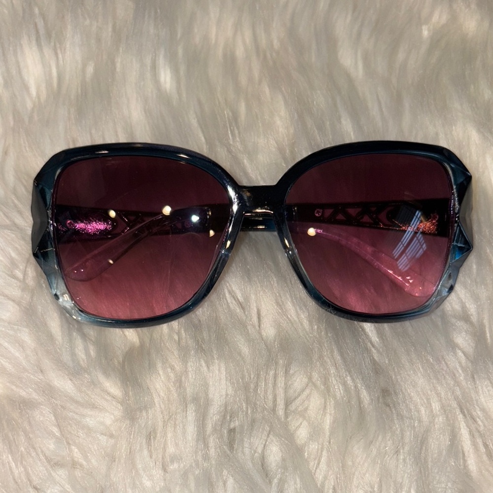 Stylish Blue and Pink Sunglasses